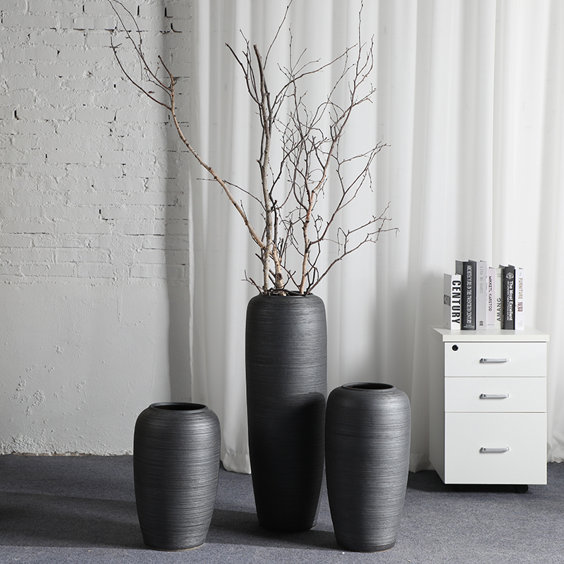 HIGH temperature fired porcelain luxury large outdoor decorative vases