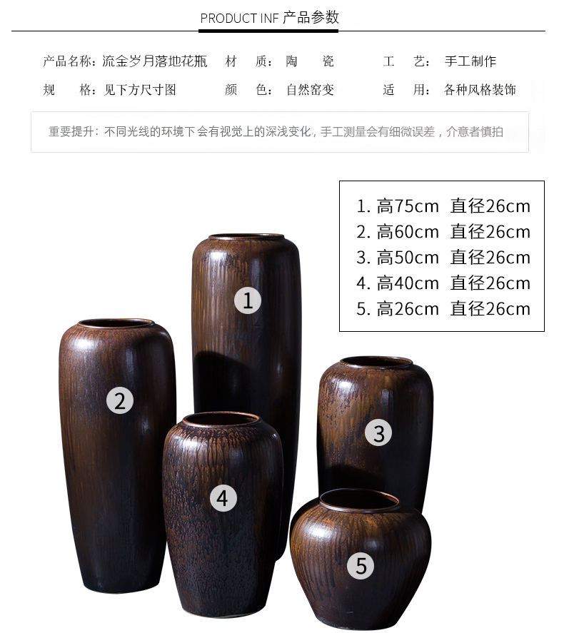 HIGH temperature fired porcelain luxury large outdoor decorative vases