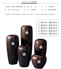 HIGH temperature fired porcelain luxury large outdoor decorative vases