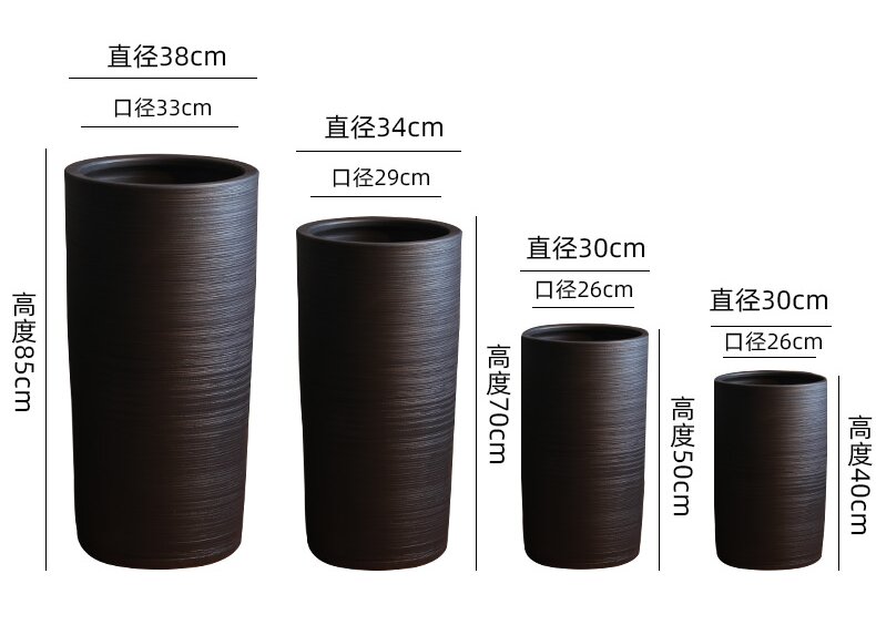 HIGH temperature fired porcelain luxury large outdoor decorative vases