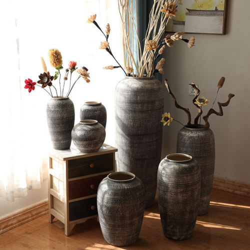 HIGH temperature fired porcelain luxury large outdoor decorative vases