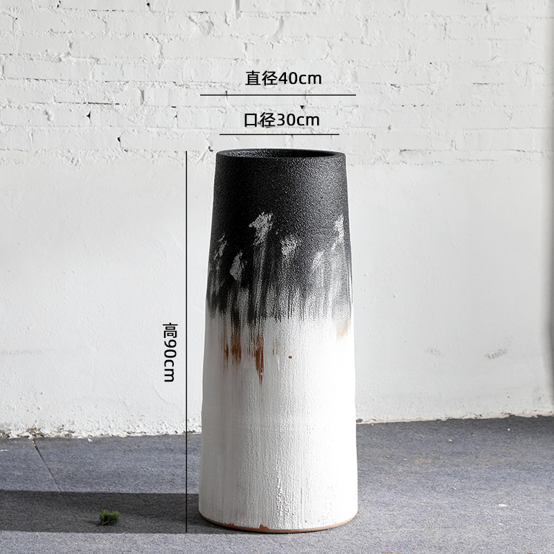 HIGH temperature fired porcelain luxury large outdoor decorative vases