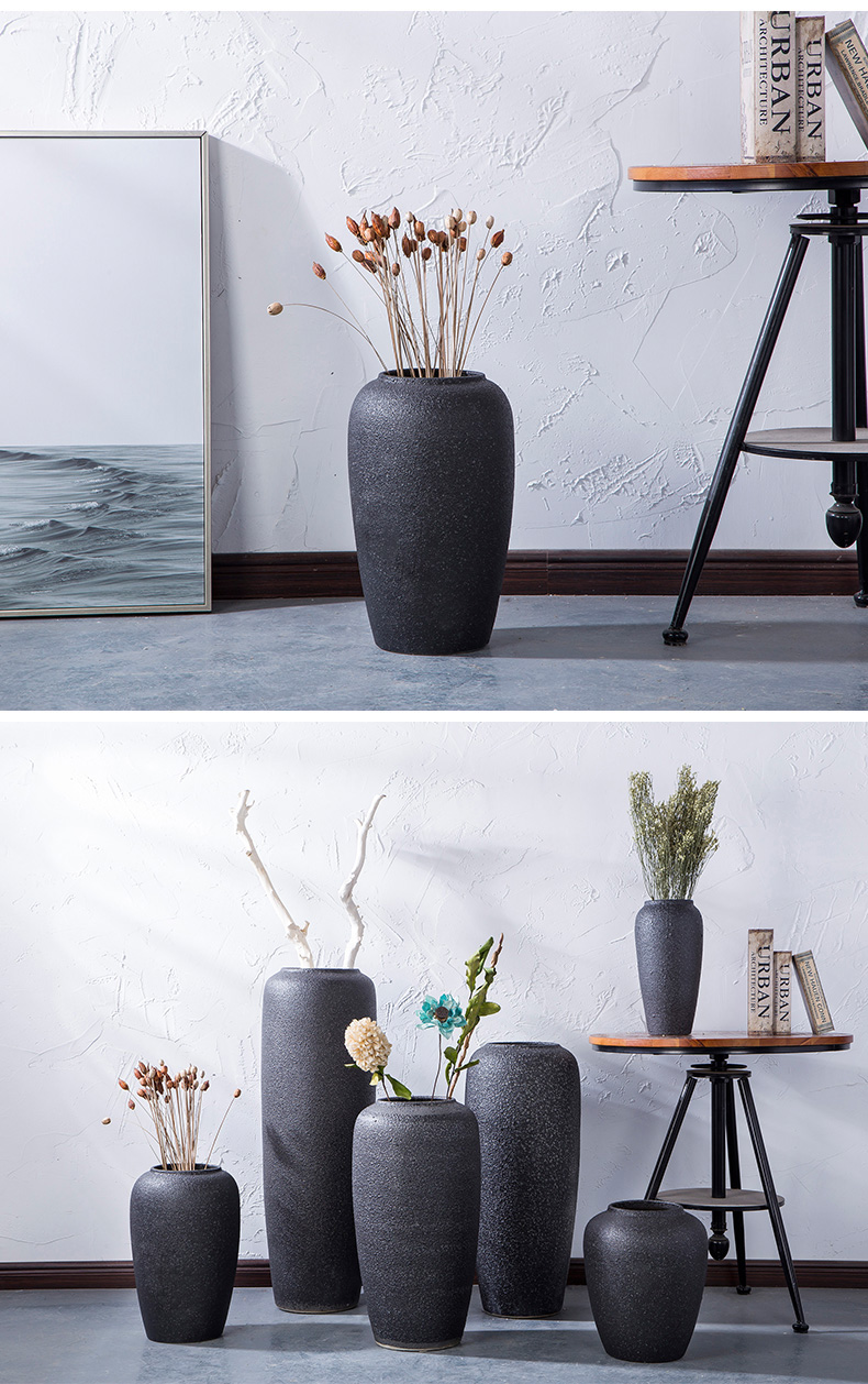 HIGH temperature fired porcelain luxury large outdoor decorative vases