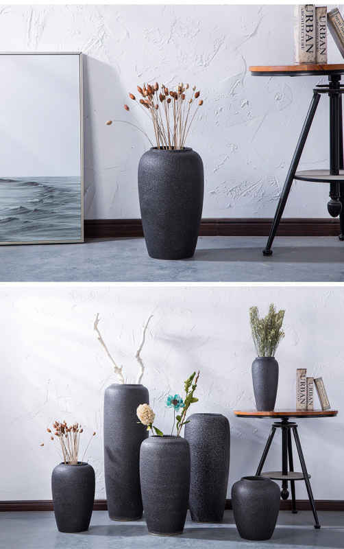 HIGH temperature fired porcelain luxury large outdoor decorative vases