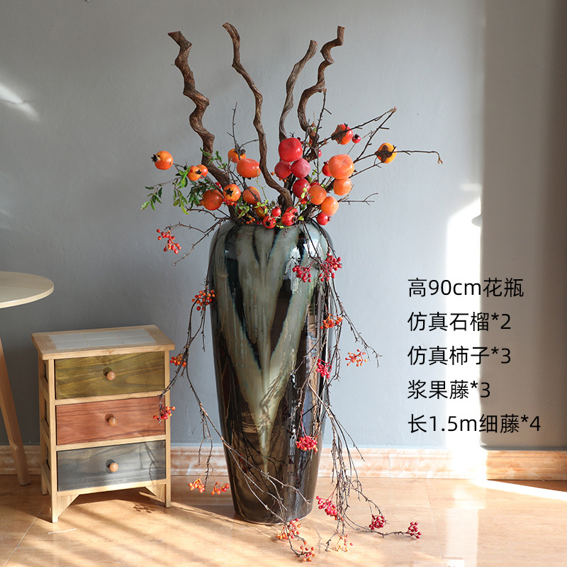 HIGH temperature fired porcelain luxury large outdoor decorative vases