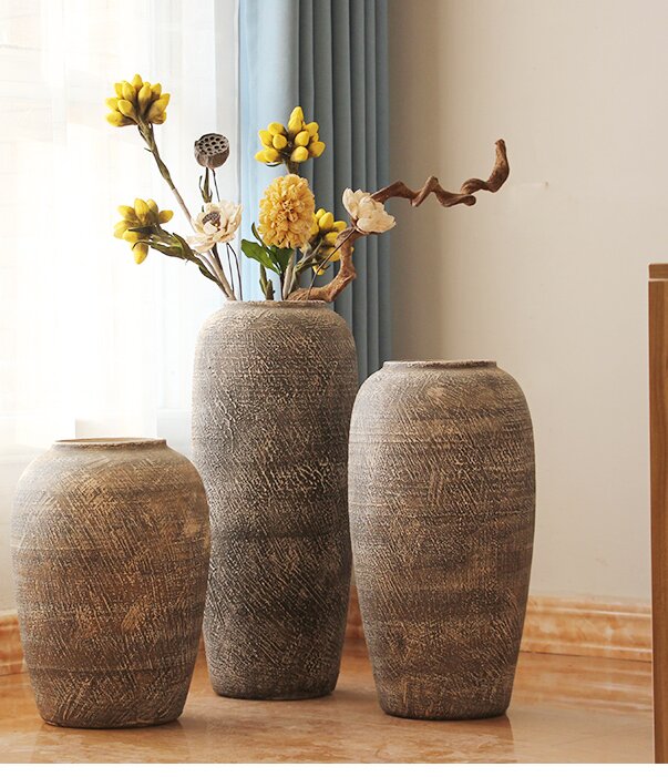 HIGH temperature fired porcelain luxury large outdoor decorative vases