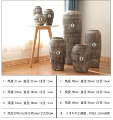 HIGH temperature fired porcelain luxury large outdoor decorative vases