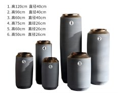 HIGH temperature fired porcelain luxury large outdoor decorative vases