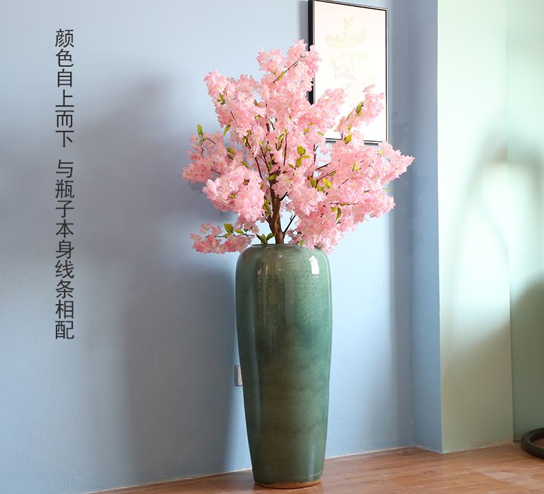 HIGH temperature fired porcelain luxury large outdoor decorative vases