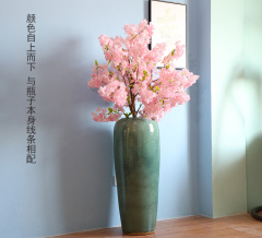 HIGH temperature fired porcelain luxury large outdoor decorative vases