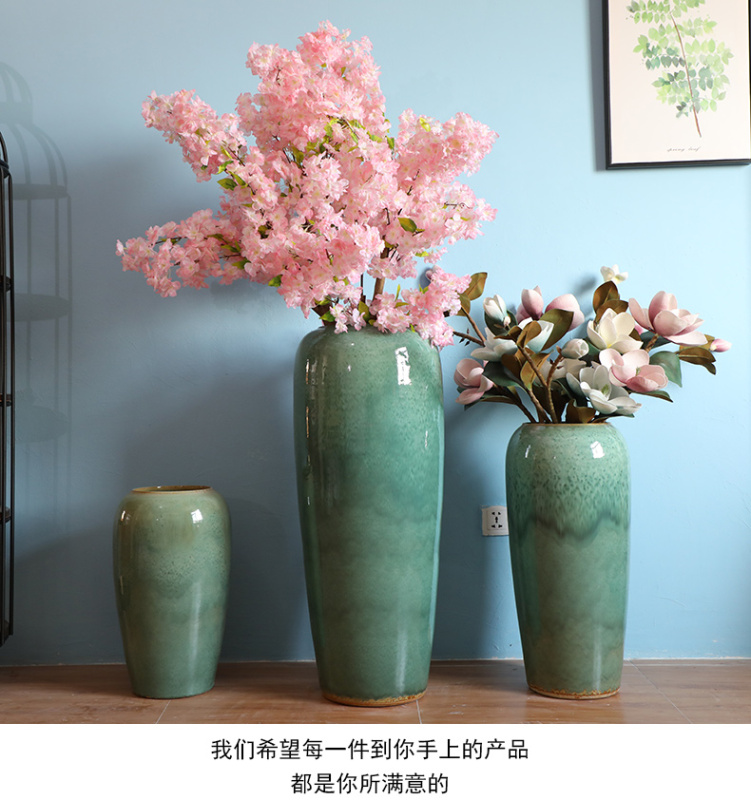 HIGH temperature fired porcelain luxury large outdoor decorative vases