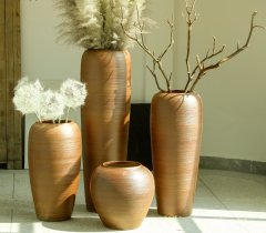 HIGH temperature fired porcelain luxury large outdoor decorative vases