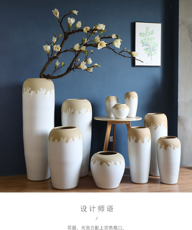 HIGH temperature fired porcelain luxury large outdoor decorative vases