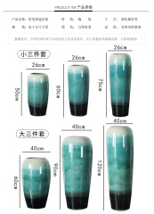 HIGH temperature fired porcelain luxury large outdoor decorative vases
