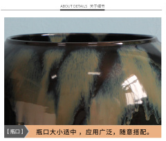 HIGH temperature fired porcelain luxury large outdoor decorative vases
