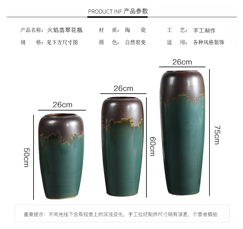 HIGH temperature fired porcelain luxury large outdoor decorative vases