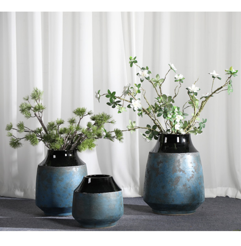 HIGH temperature fired porcelain luxury large outdoor decorative vases