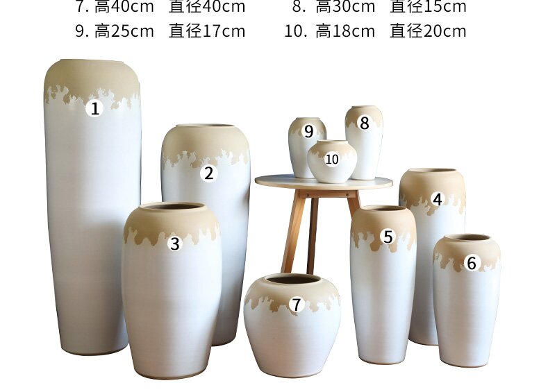 HIGH temperature fired porcelain luxury large outdoor decorative vases