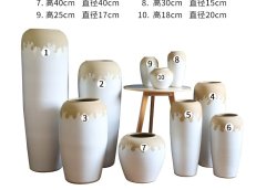 HIGH temperature fired porcelain luxury large outdoor decorative vases