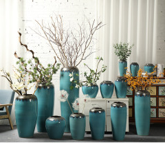 HIGH temperature fired porcelain luxury large outdoor decorative vases
