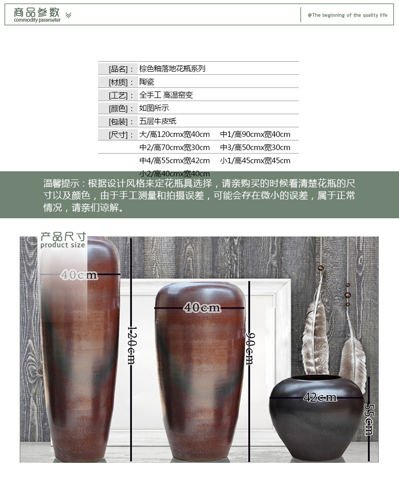 HIGH temperature fired porcelain luxury large outdoor decorative vases