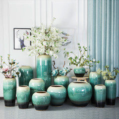 HIGH temperature fired porcelain luxury large outdoor decorative vases