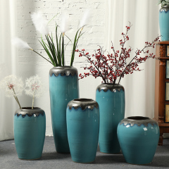 HIGH temperature fired porcelain luxury large outdoor decorative vases