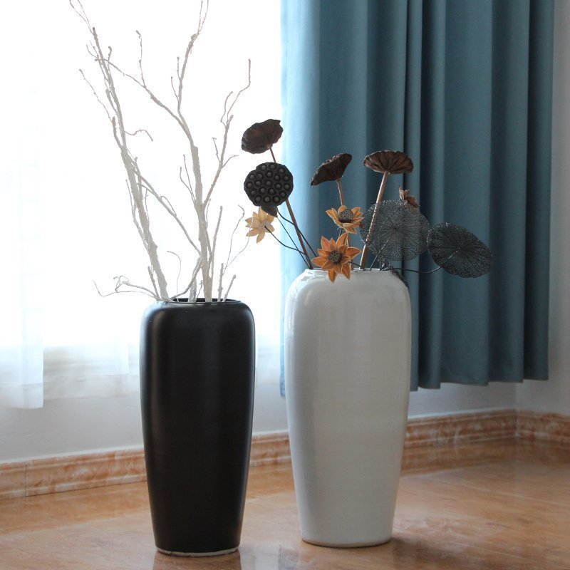 HIGH temperature fired porcelain luxury large outdoor decorative vases