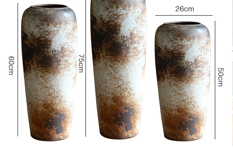 HIGH temperature fired porcelain luxury large outdoor decorative vases