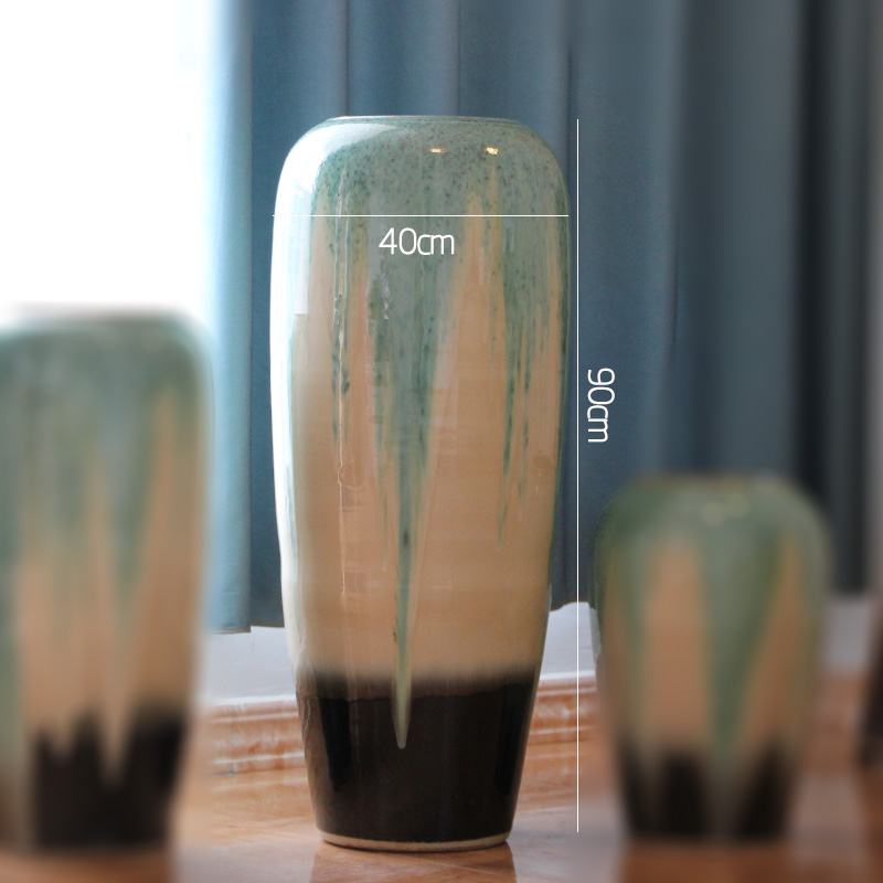 HIGH temperature fired porcelain luxury large outdoor decorative vases