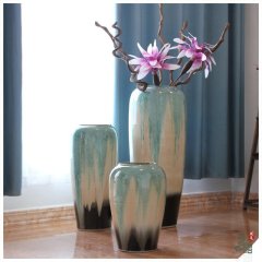 HIGH temperature fired porcelain luxury large outdoor decorative vases
