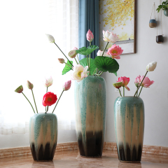 HIGH temperature fired porcelain luxury large outdoor decorative vases