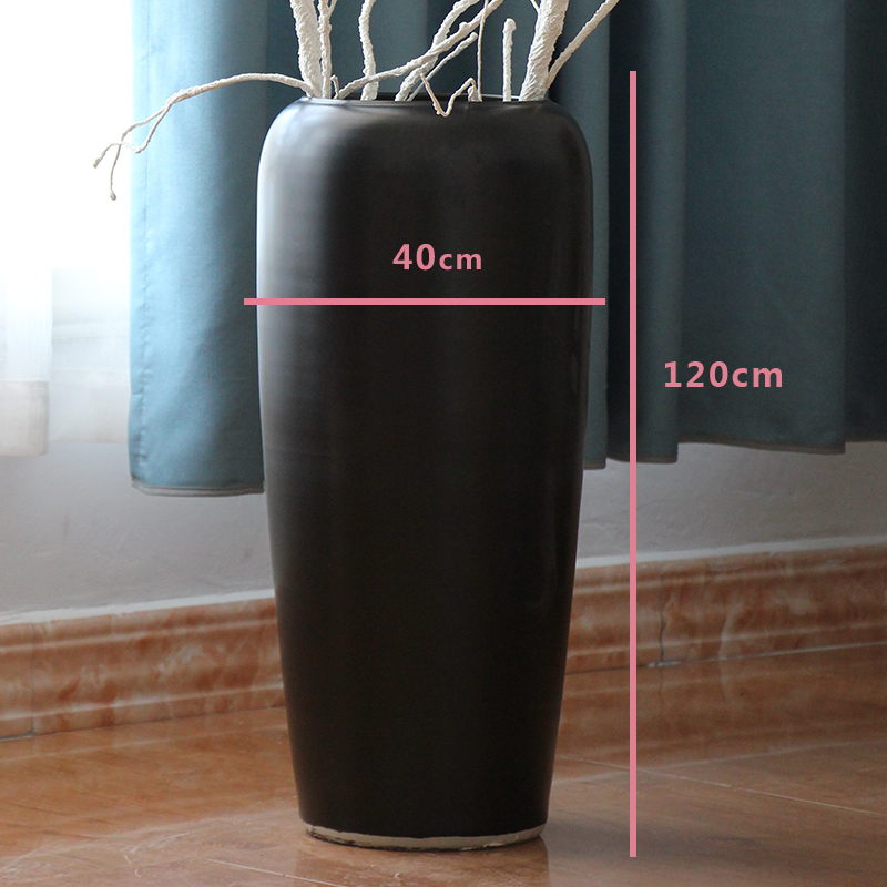 HIGH temperature fired porcelain luxury large outdoor decorative vases