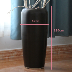 HIGH temperature fired porcelain luxury large outdoor decorative vases