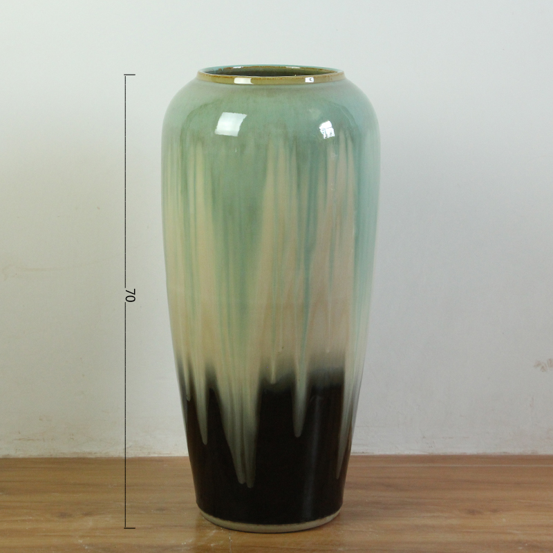 HIGH temperature fired porcelain luxury large outdoor decorative vases