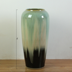 HIGH temperature fired porcelain luxury large outdoor decorative vases