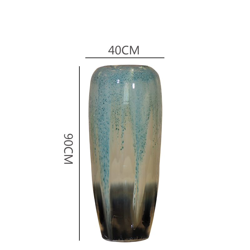 HIGH temperature fired porcelain luxury large outdoor decorative vases