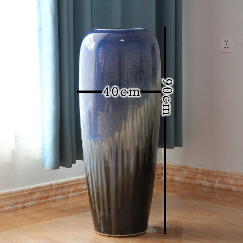 HIGH temperature fired porcelain luxury large outdoor decorative vases