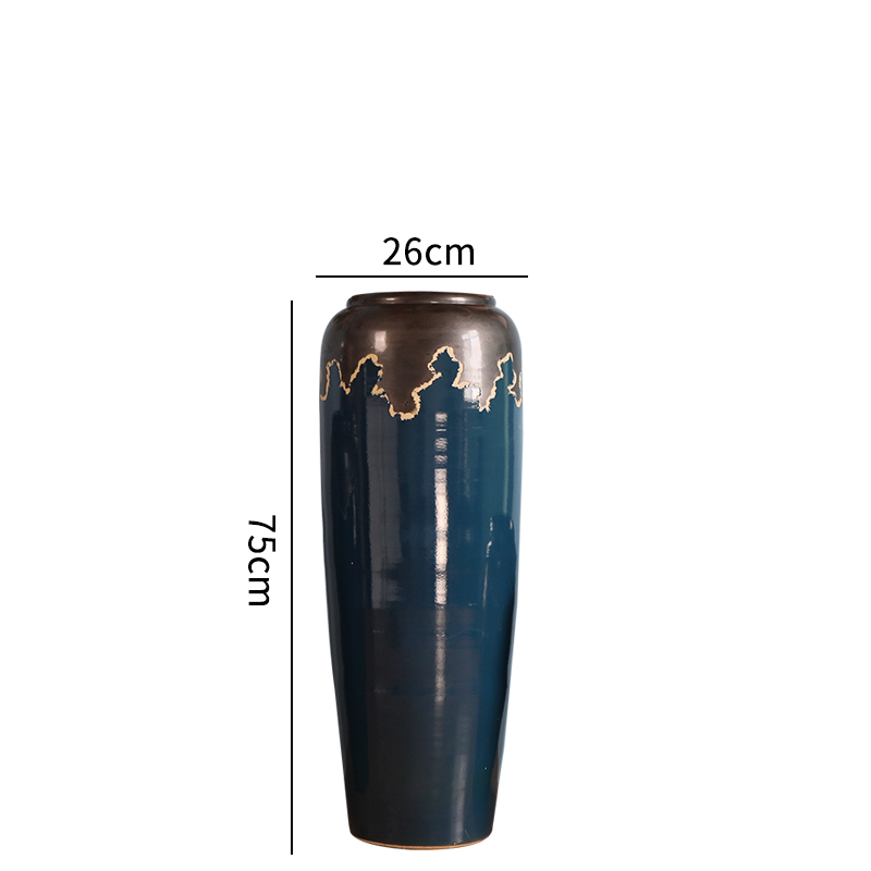 HIGH temperature fired porcelain luxury large outdoor decorative vases