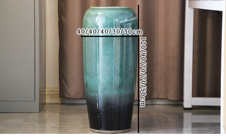 HIGH temperature fired porcelain luxury large outdoor decorative vases