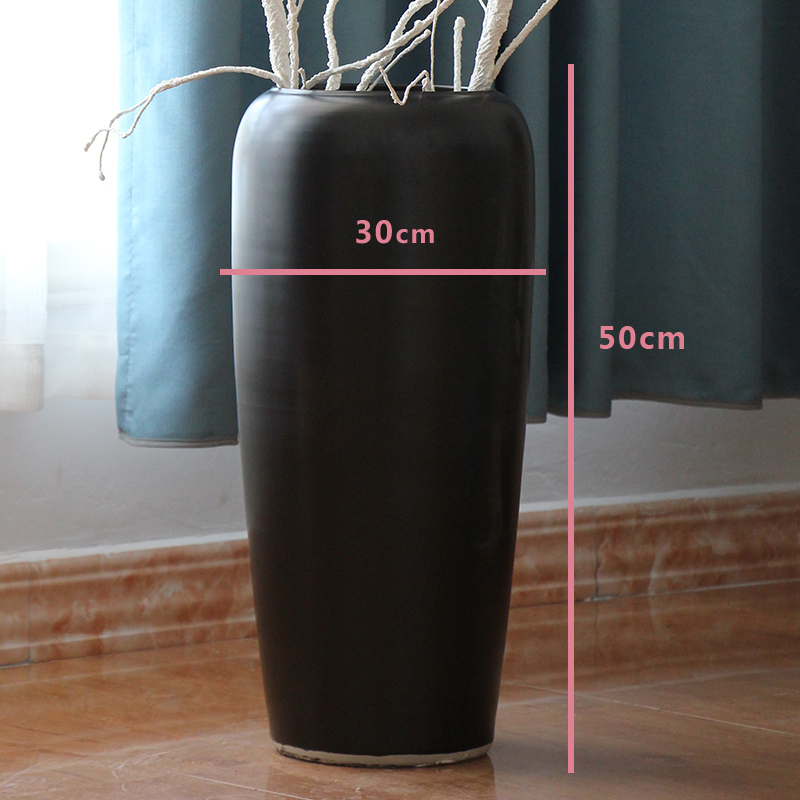 HIGH temperature fired porcelain luxury large outdoor decorative vases