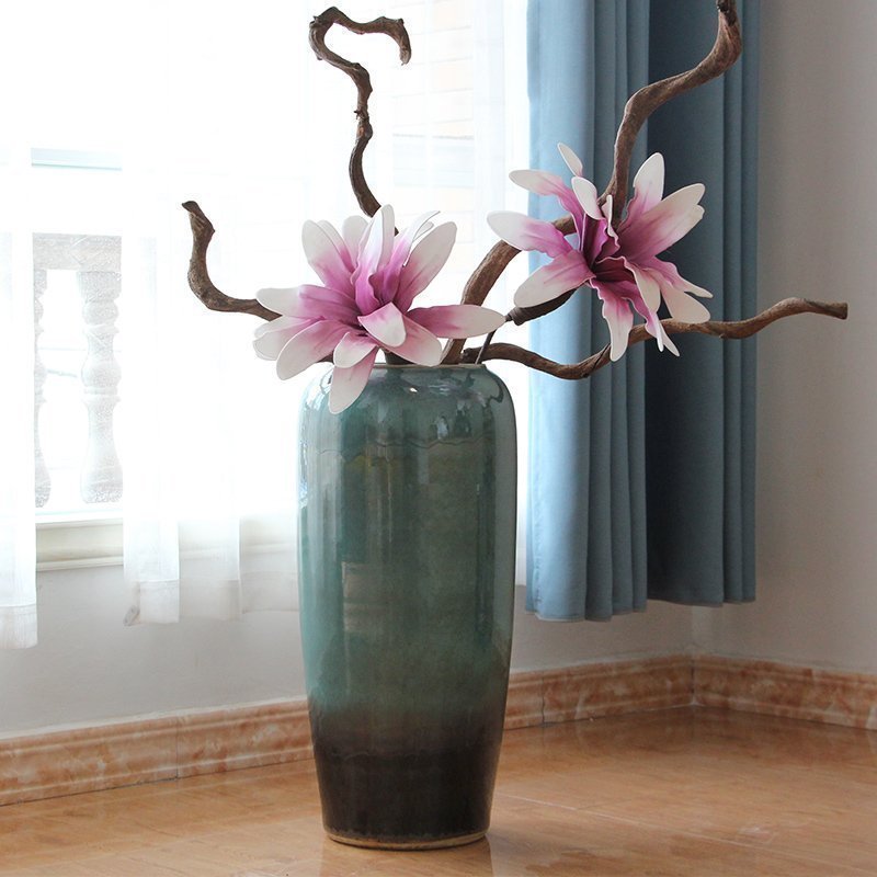 HIGH temperature fired porcelain luxury large outdoor decorative vases