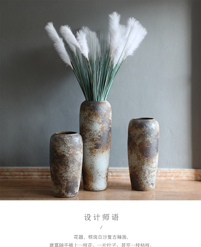 HIGH temperature fired porcelain luxury large outdoor decorative vases