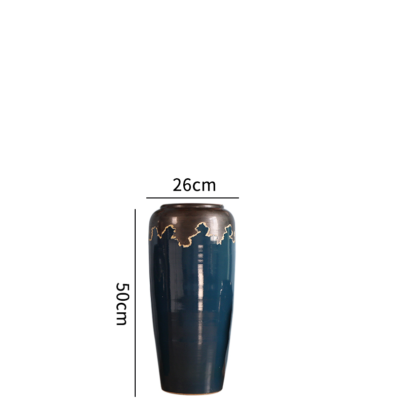 HIGH temperature fired porcelain luxury large outdoor decorative vases