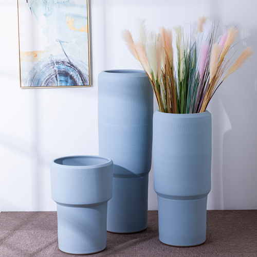HIGH temperature fired porcelain luxury large outdoor decorative vases