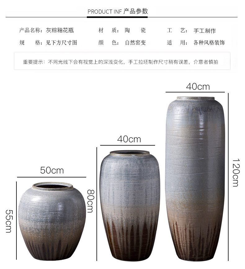 HIGH temperature fired porcelain luxury large outdoor decorative vases