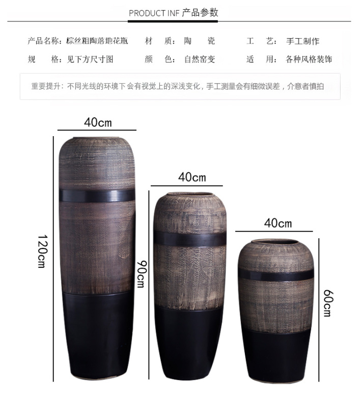 HIGH temperature fired porcelain luxury large outdoor decorative vases