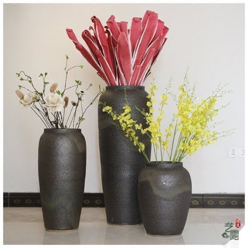 HIGH temperature fired porcelain luxury large outdoor decorative vases