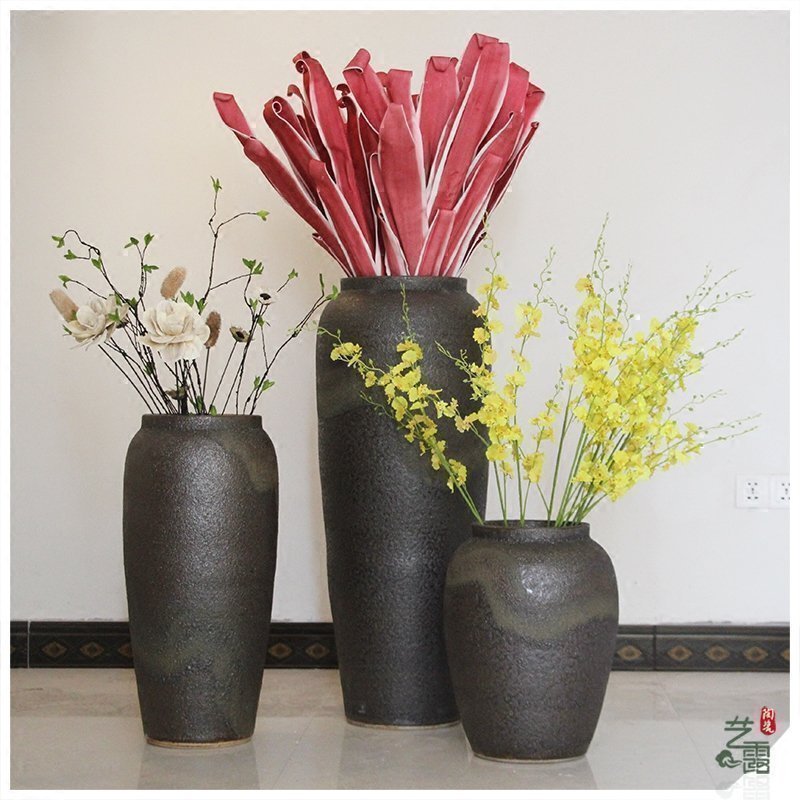 HIGH temperature fired porcelain luxury large outdoor decorative vases