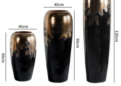HIGH temperature fired porcelain luxury large outdoor decorative vases